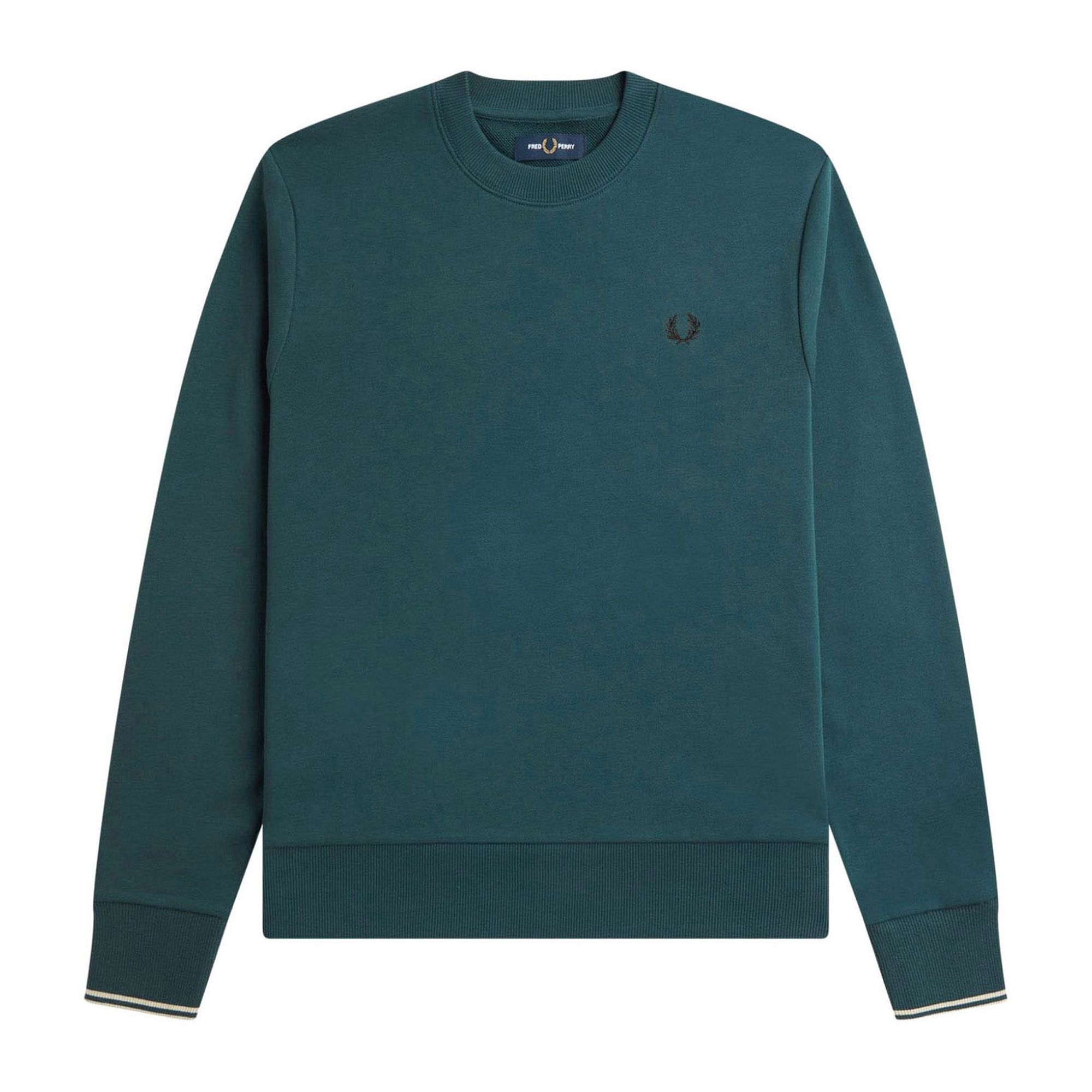 Fred Perry Crew Neck Sweater Heren | PlutoSport